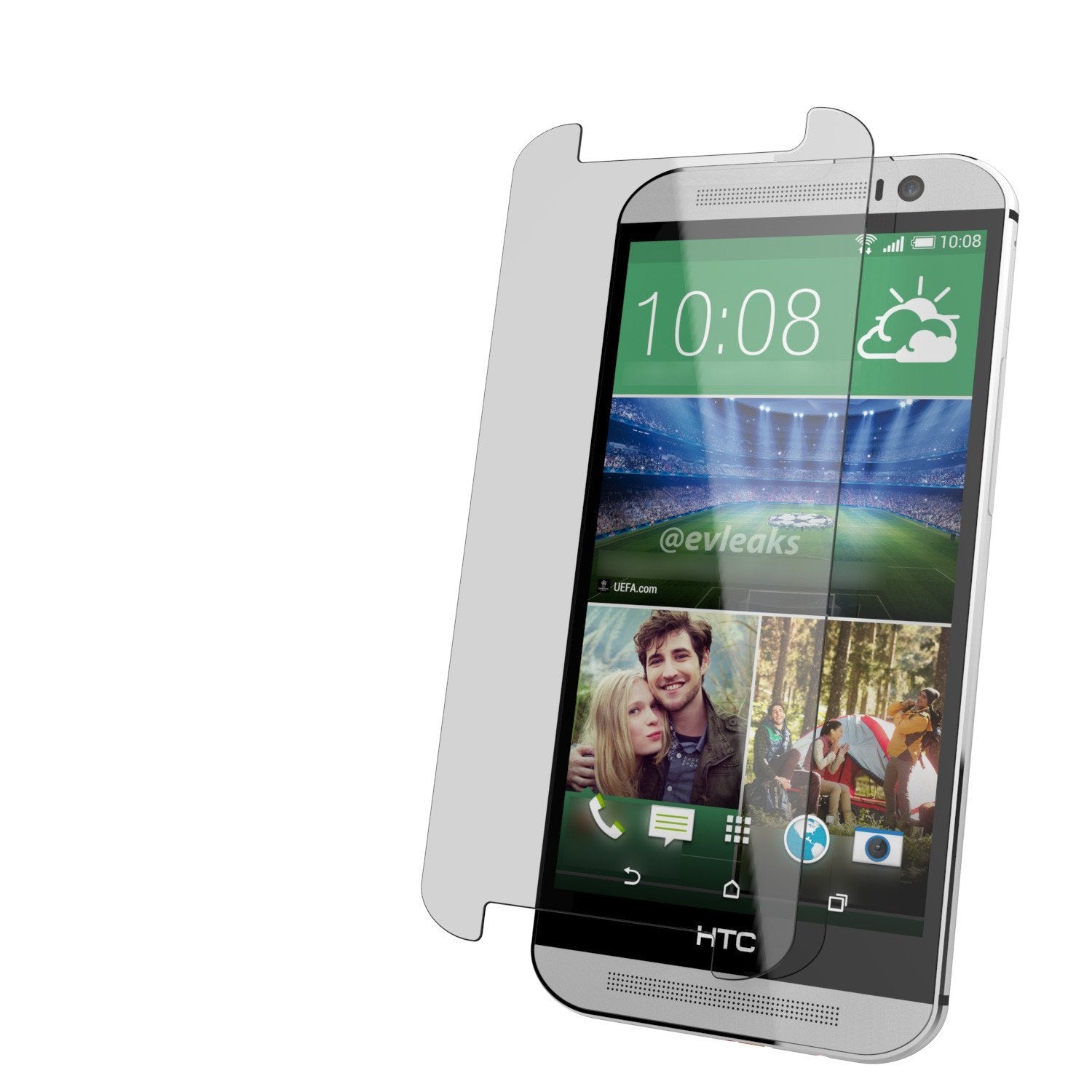 M8 Tempered Glass Screen Protector, Punkcase SHIELD for HTC One M8 0.33mm Thick 9H - PunkCase NZ