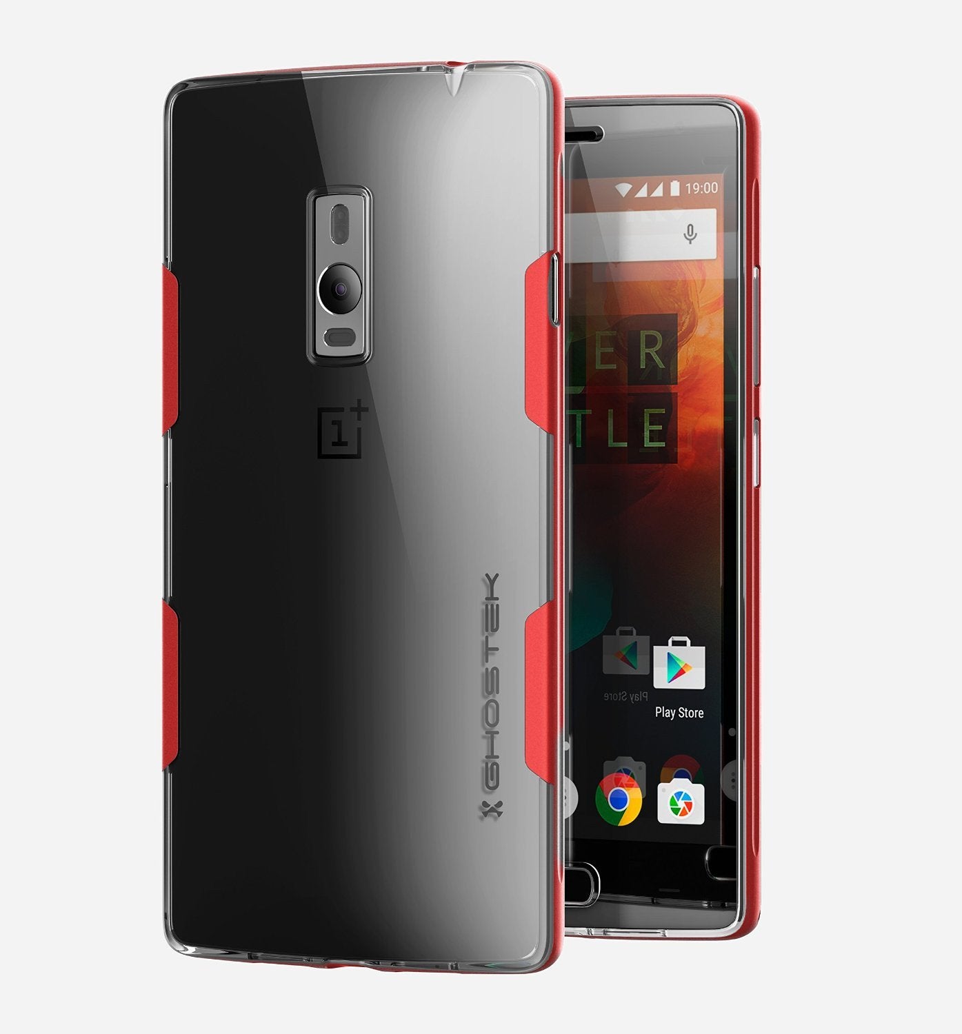 OnePlus 2 Case, Ghostek® Cloak Red Series for OnePlus 2 Slim Hybrid | Lifetime Warranty Exchange - PunkCase NZ