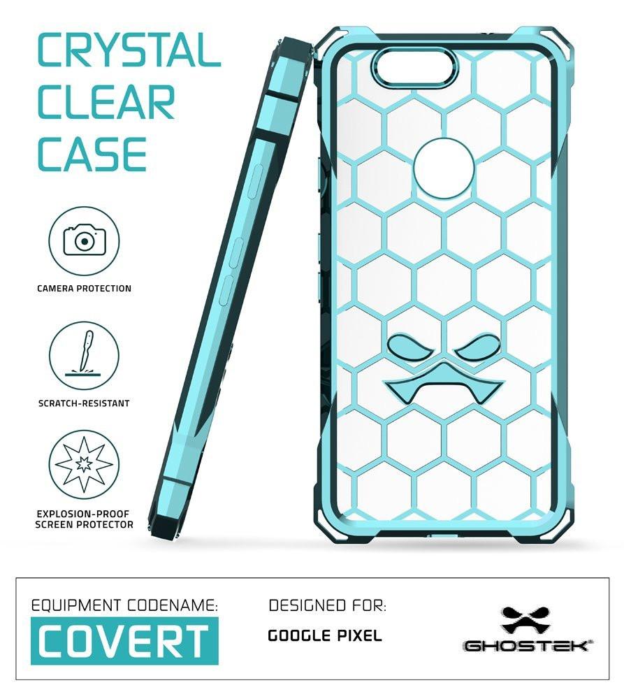 Google Pixel Case, Ghostek® Covert Teal, Premium Impact Protective Armor | Lifetime Warranty Exchange - PunkCase NZ