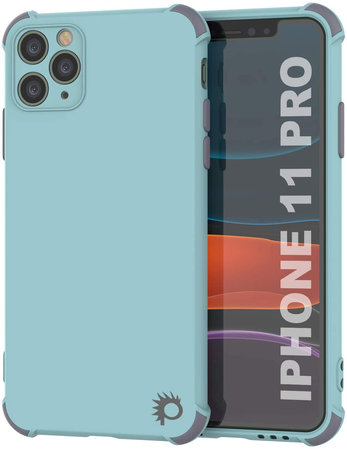 Punkcase Protective & Lightweight TPU Case [Sunshine Series] for iPhone 11 Pro [Teal]