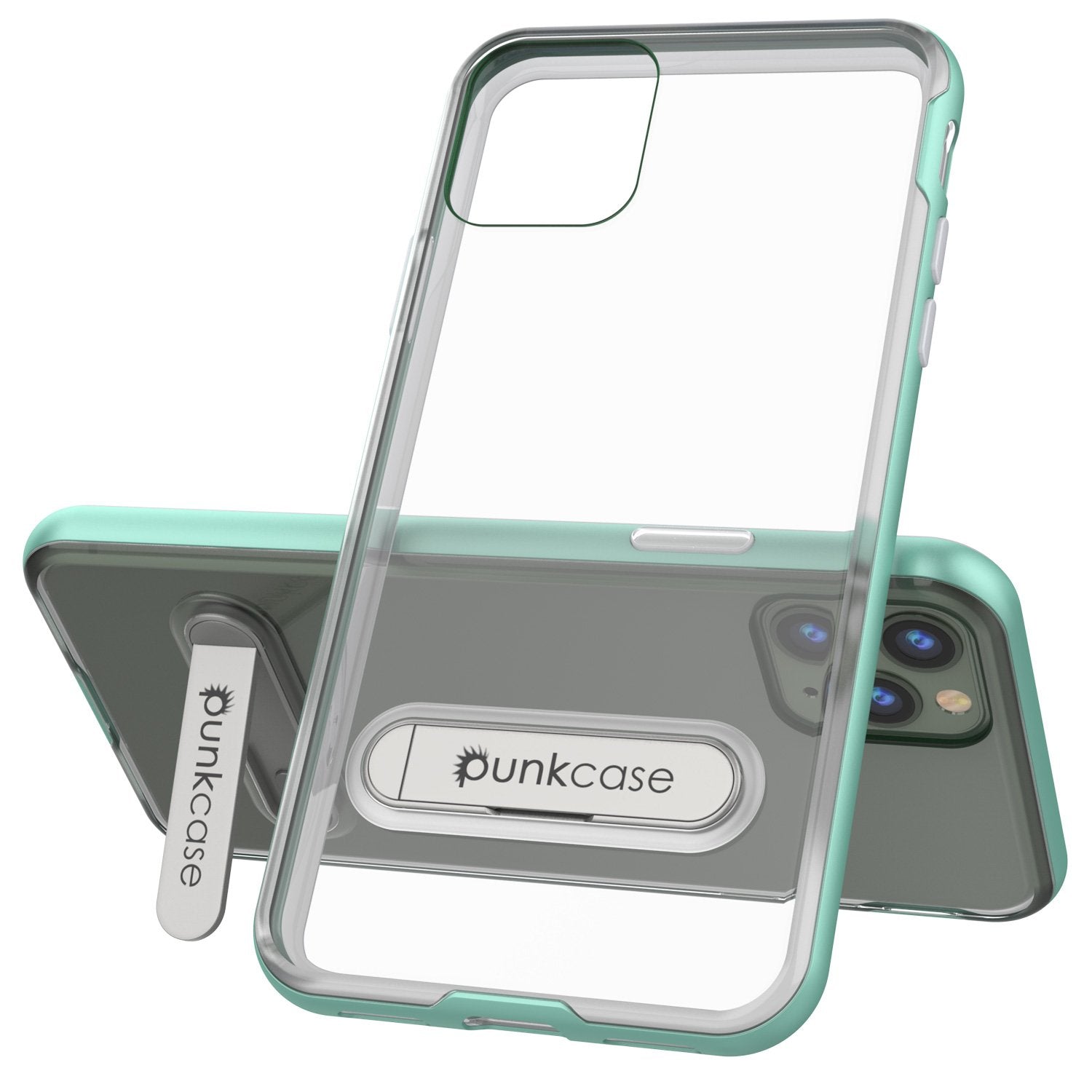 iPhone 12 Pro Case, PUNKcase [LUCID 3.0 Series] [Slim Fit] Protective Cover w/ Integrated Screen Protector [Teal]