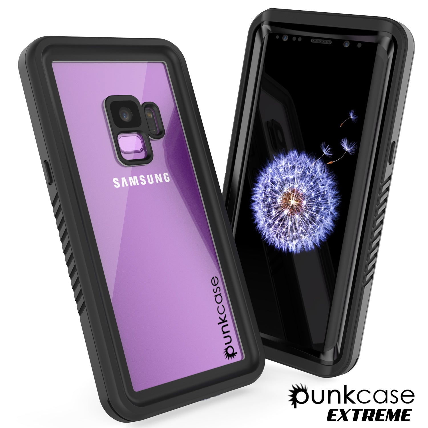 Galaxy S9 Waterproof Case, Punkcase [Extreme Series] [Slim Fit] [IP68 Certified] [Shockproof] [Snowproof] Armor Cover [Black] - PunkCase NZ