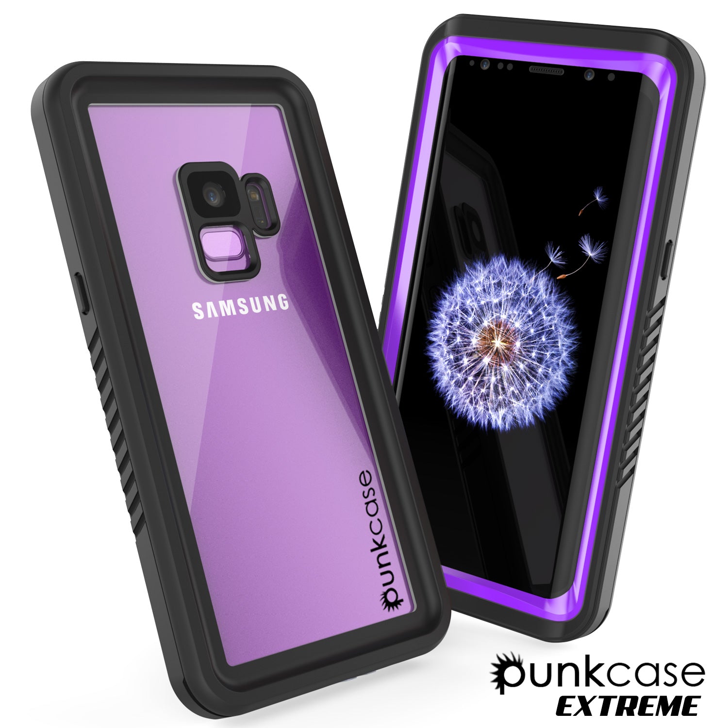 Galaxy S9 PLUS Waterproof Case, Punkcase [Extreme Series] [Slim Fit] [IP68 Certified] [Shockproof] [Snowproof] [Dirproof] Armor Cover W/ Built In Screen Protector for Samsung Galaxy S9+ [Purple] - PunkCase NZ