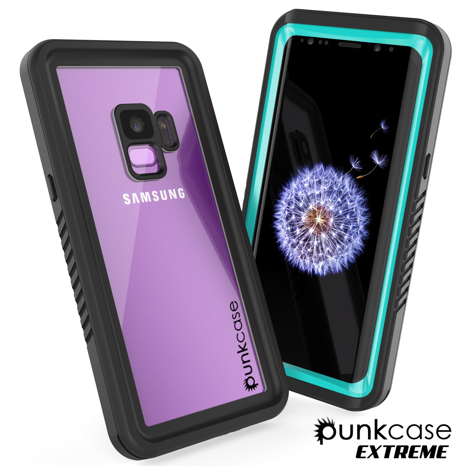 Galaxy S9 PLUS Waterproof Case, Punkcase [Extreme Series] [Slim Fit] [IP68 Certified] [Shockproof] [Snowproof] [Dirproof] Armor Cover W/ Built In Screen Protector for Samsung Galaxy S9+ [Teal] - PunkCase NZ