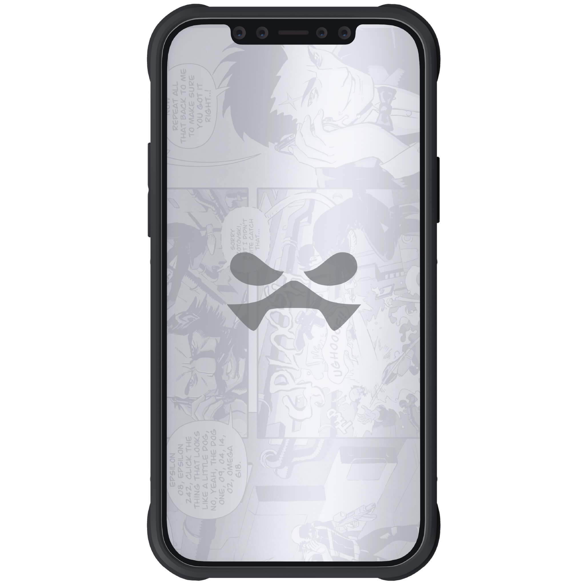 iPhone 12 Pro  - Magnetic Wallet Case with Card Holder [Gray]