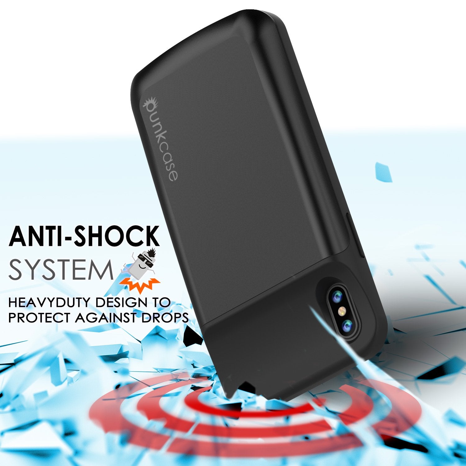 PunkJuice iPhone 11 Pro Max Battery Case  Waterproof Slim 4800mAh [Bl –  punkcase