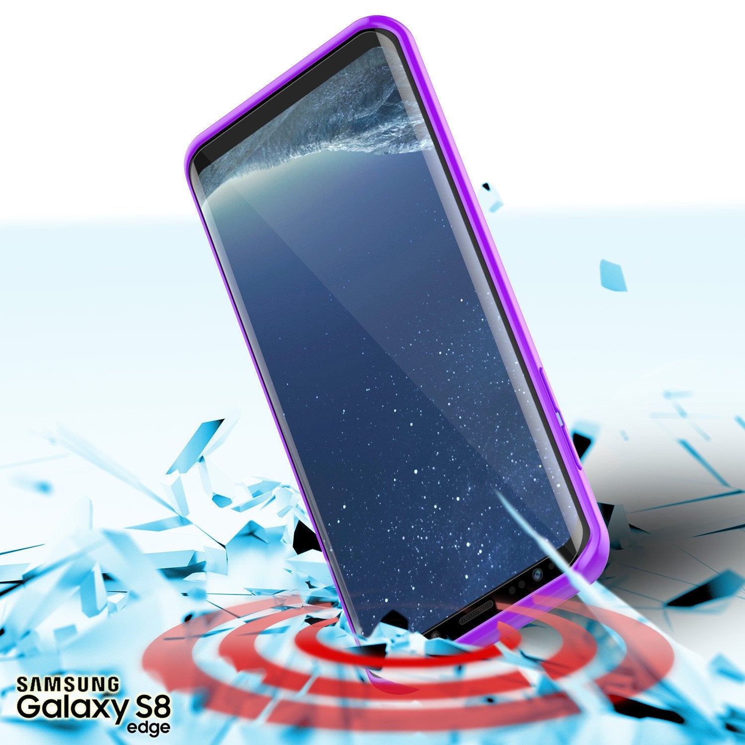 S8 Case Punkcase® LUCID 2.0 Purple Series w/ PUNK SHIELD Screen Protector | Ultra Fit - PunkCase NZ