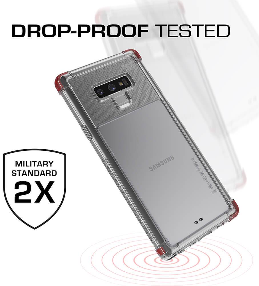 Galaxy Note 9 Case,Ghostek Covert 2 TPU Bumper Frame [Shockproof] | White - PunkCase NZ
