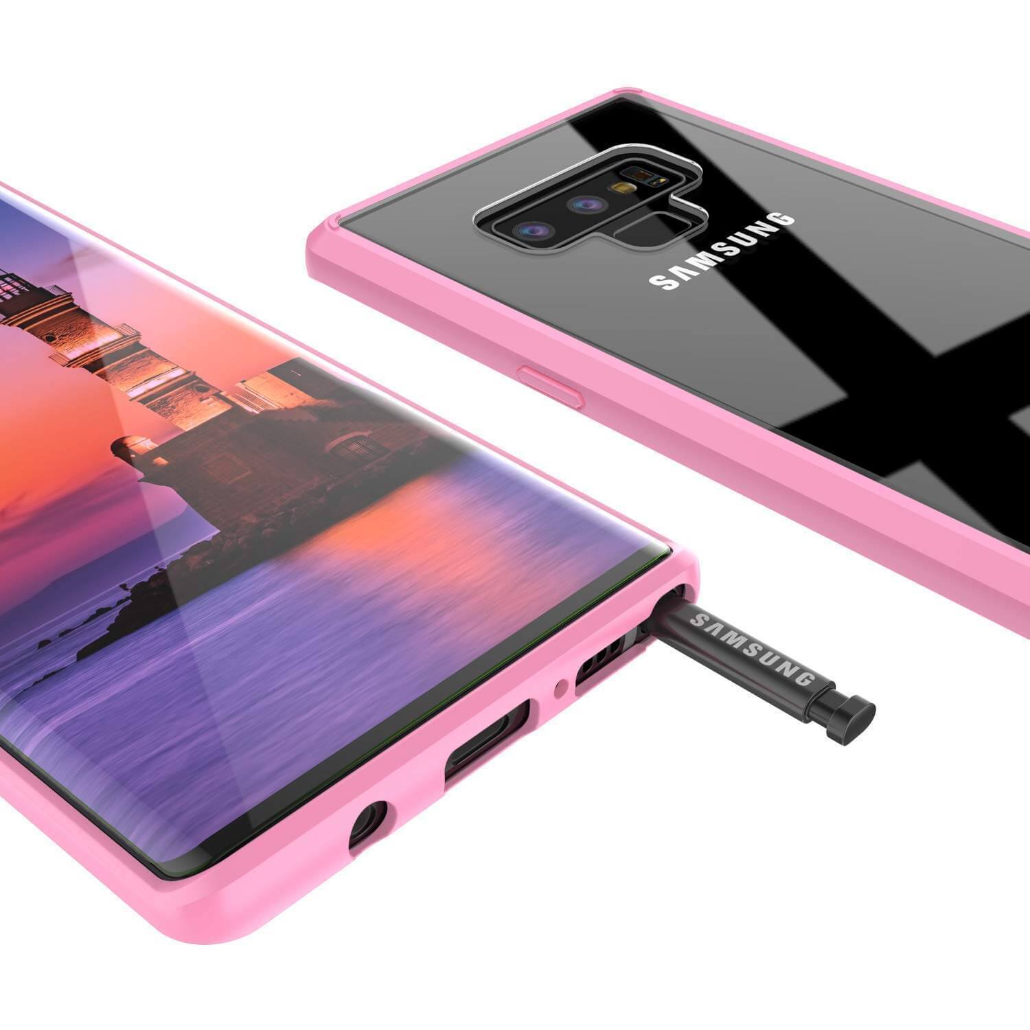 Galaxy Note 10 Punkcase Lucid-2.0 Series Slim Fit Armor Pink Case Cover