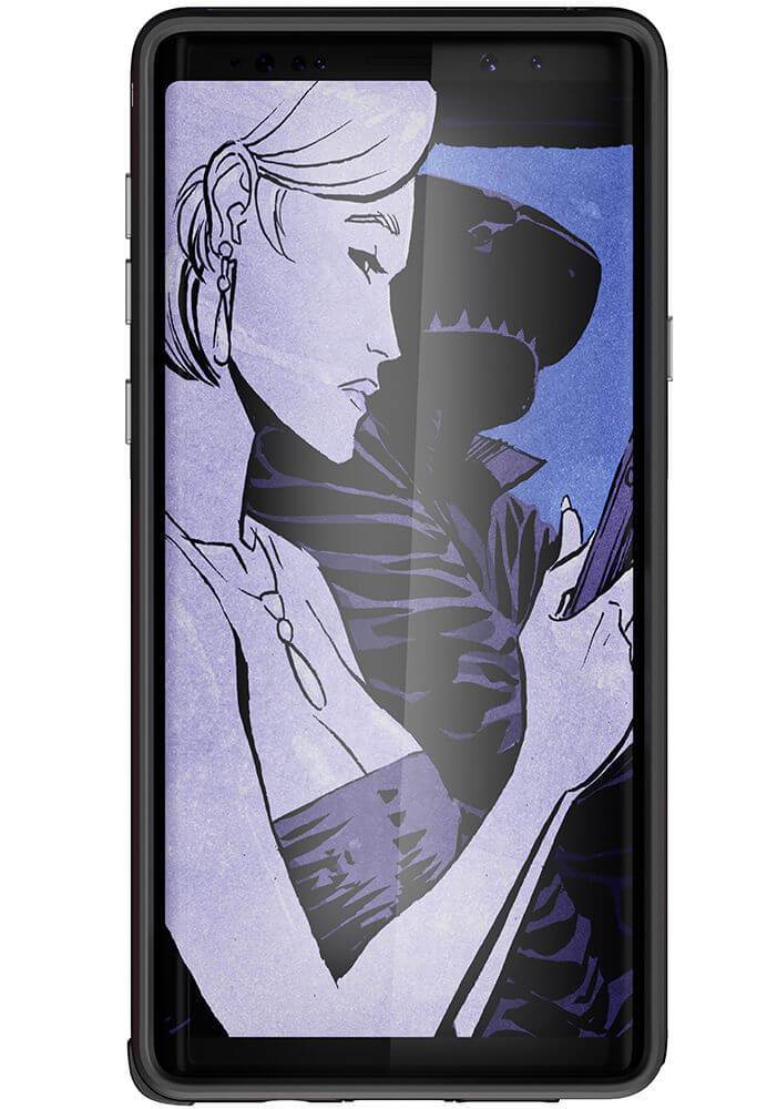 Galaxy Note 9, Ghostek Atomic Slim Case Full Body TPU [Shockproof] | Black - PunkCase NZ