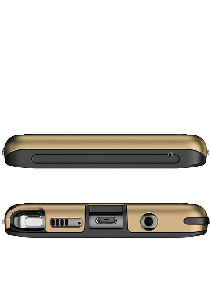 Galaxy Note 9, Ghostek Atomic Slim Case Full Body TPU [Shockproof] | Gold - PunkCase NZ