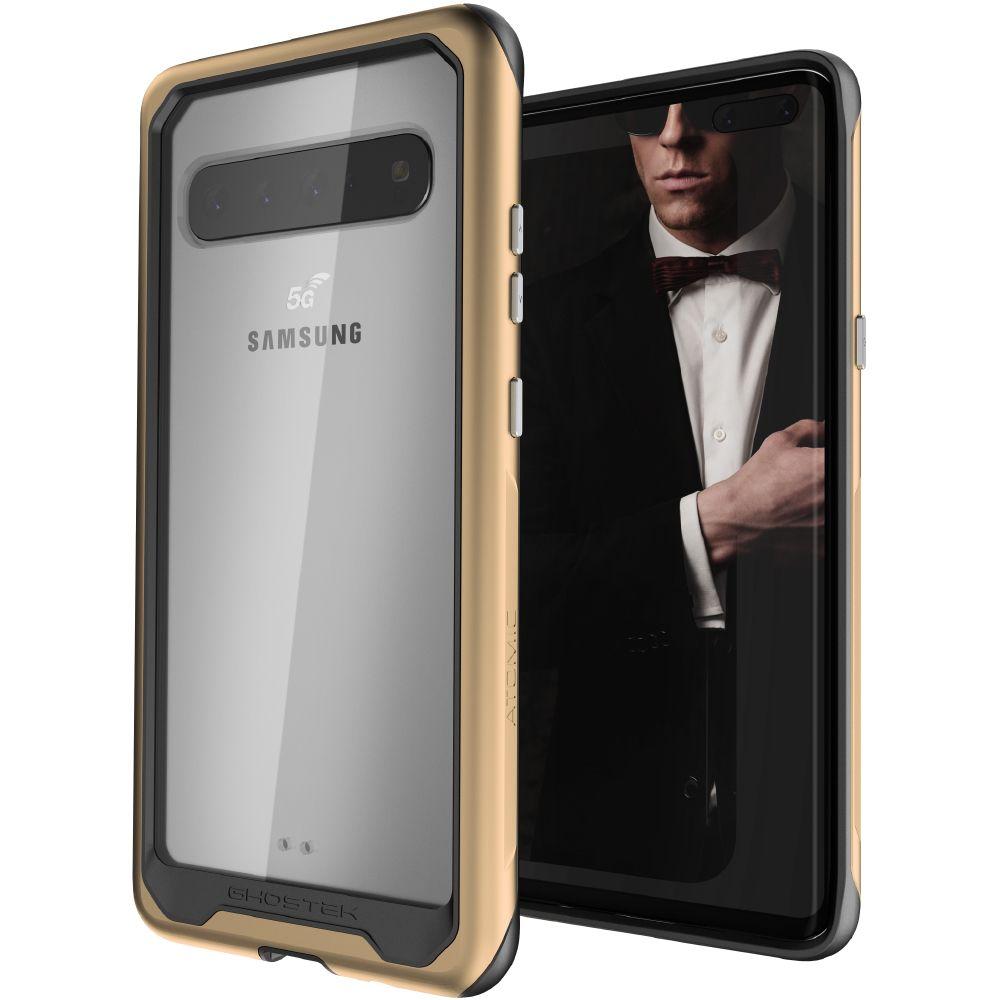 Atomic Slim 2 for Galaxy S10 5G - Military Grade Aluminum Case [Gold]