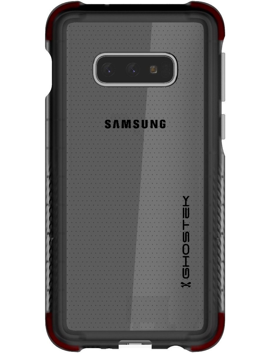 Galaxy S10e Clear-Back Protective Case | Covert 3 Series [Black]