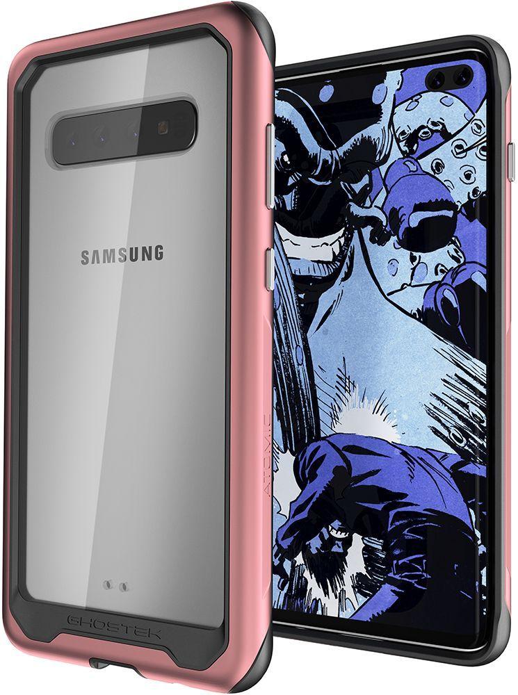 Galaxy S10+ Plus Military Grade Aluminum Case | Atomic Slim 2 Series [Pink]