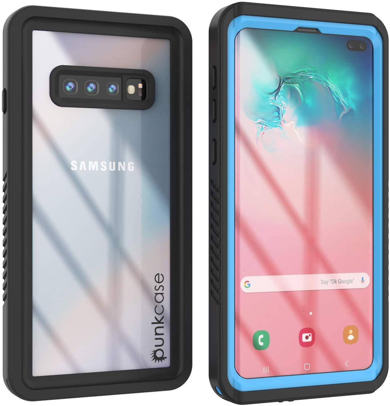 Galaxy S10e Water/Shock/Snow/dirt proof Slim Case [Light Blue]
