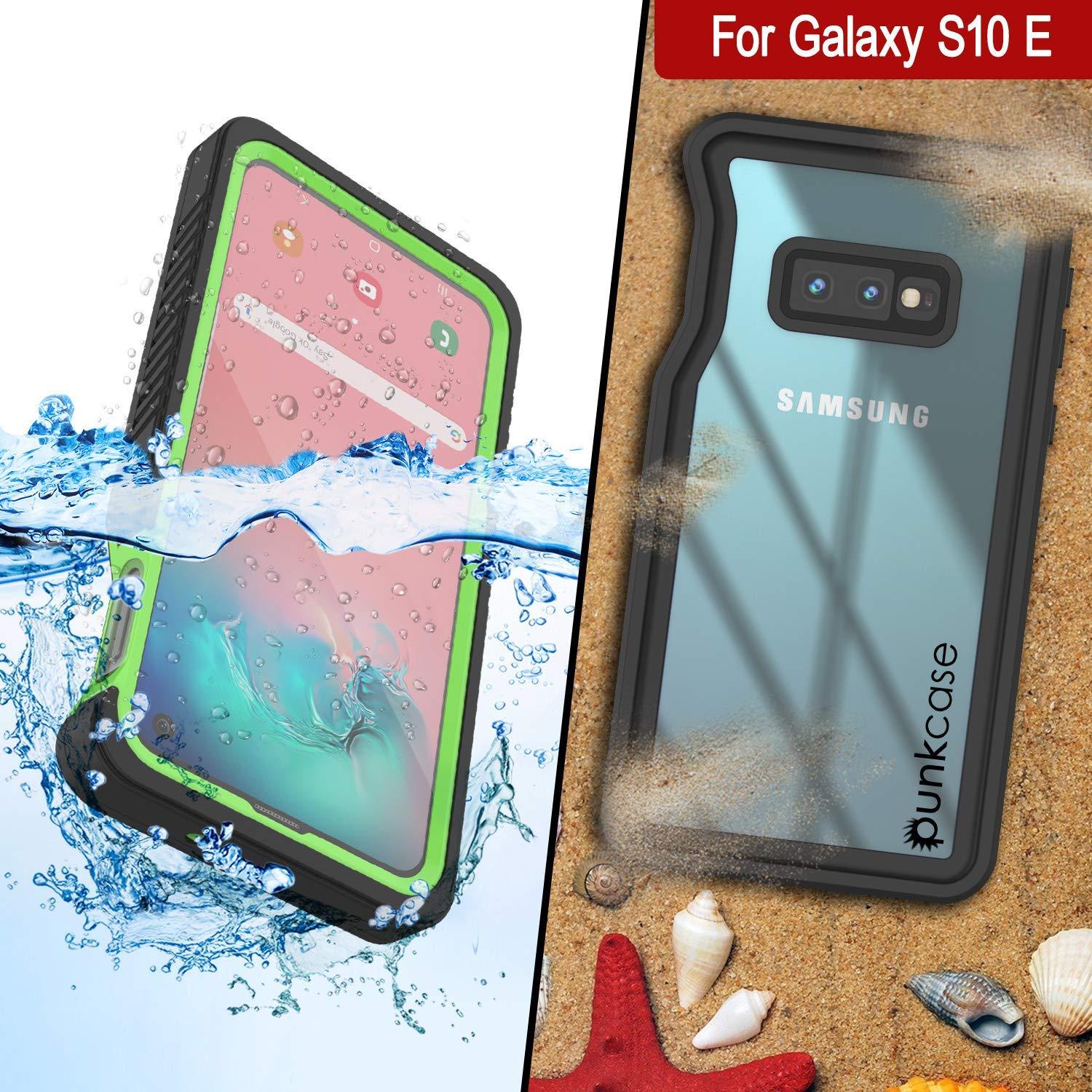 Galaxy S10 Water/Shockproof Screen Protector Case [Light Green]
