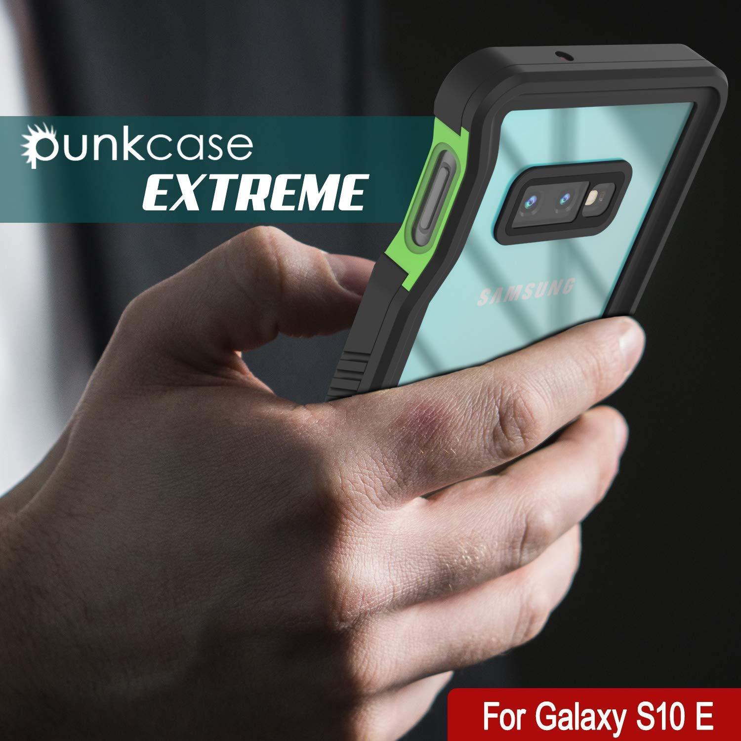 Galaxy S10 Water/Shockproof Screen Protector Case [Light Green]