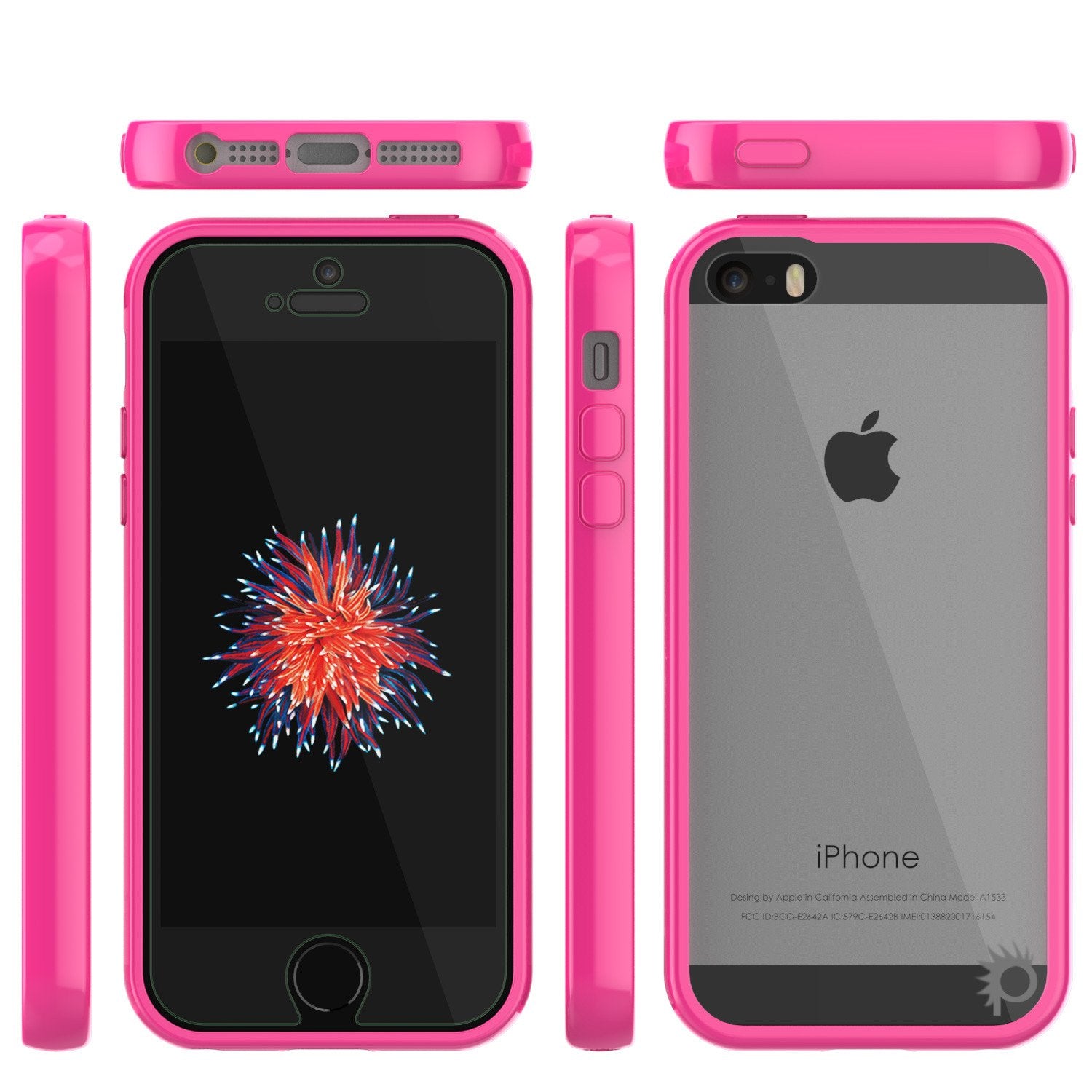 iPhone SE/5S/5 Case Punkcase® LUCID 2.0 Pink Series w/ PUNK SHIELD Screen Protector | Ultra Fit - PunkCase NZ