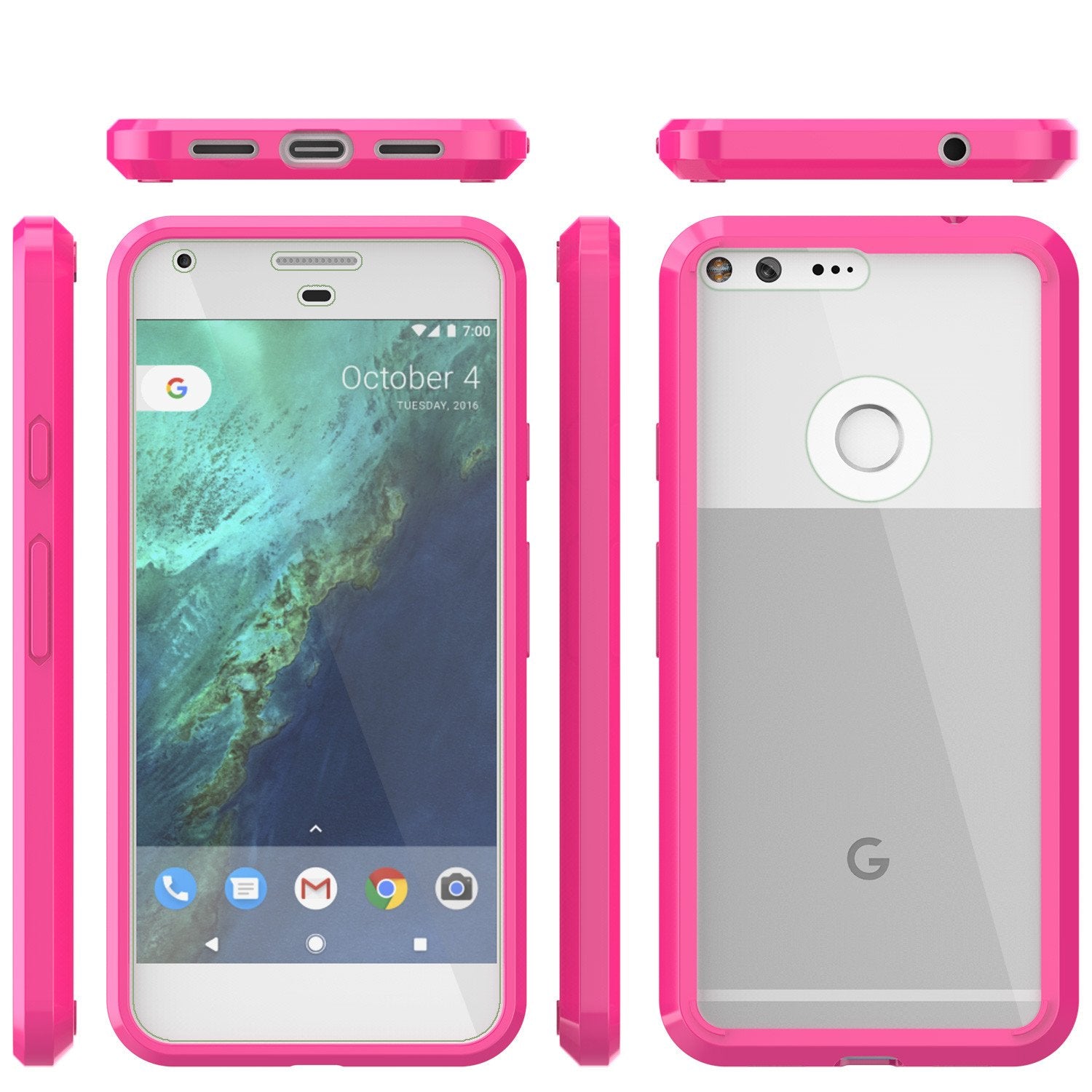 Google Pixel Case Punkcase® LUCID 2.0 Pink Series w/ PUNK SHIELD Glass Screen Protector | Ultra Fit - PunkCase NZ