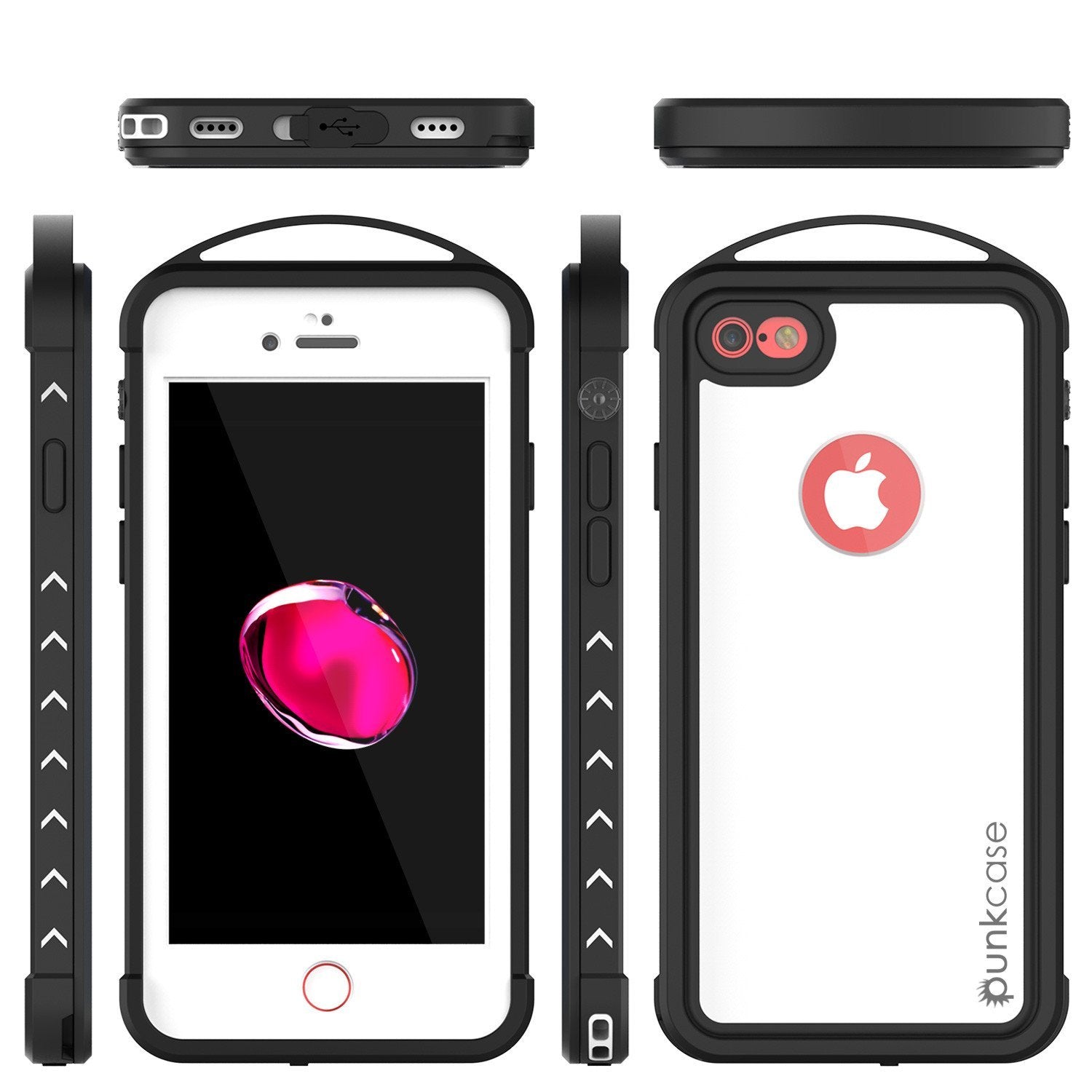 iPhone 8 Waterproof Case, Punkcase ALPINE Series, CLEAR | Heavy Duty Armor Cover - PunkCase NZ