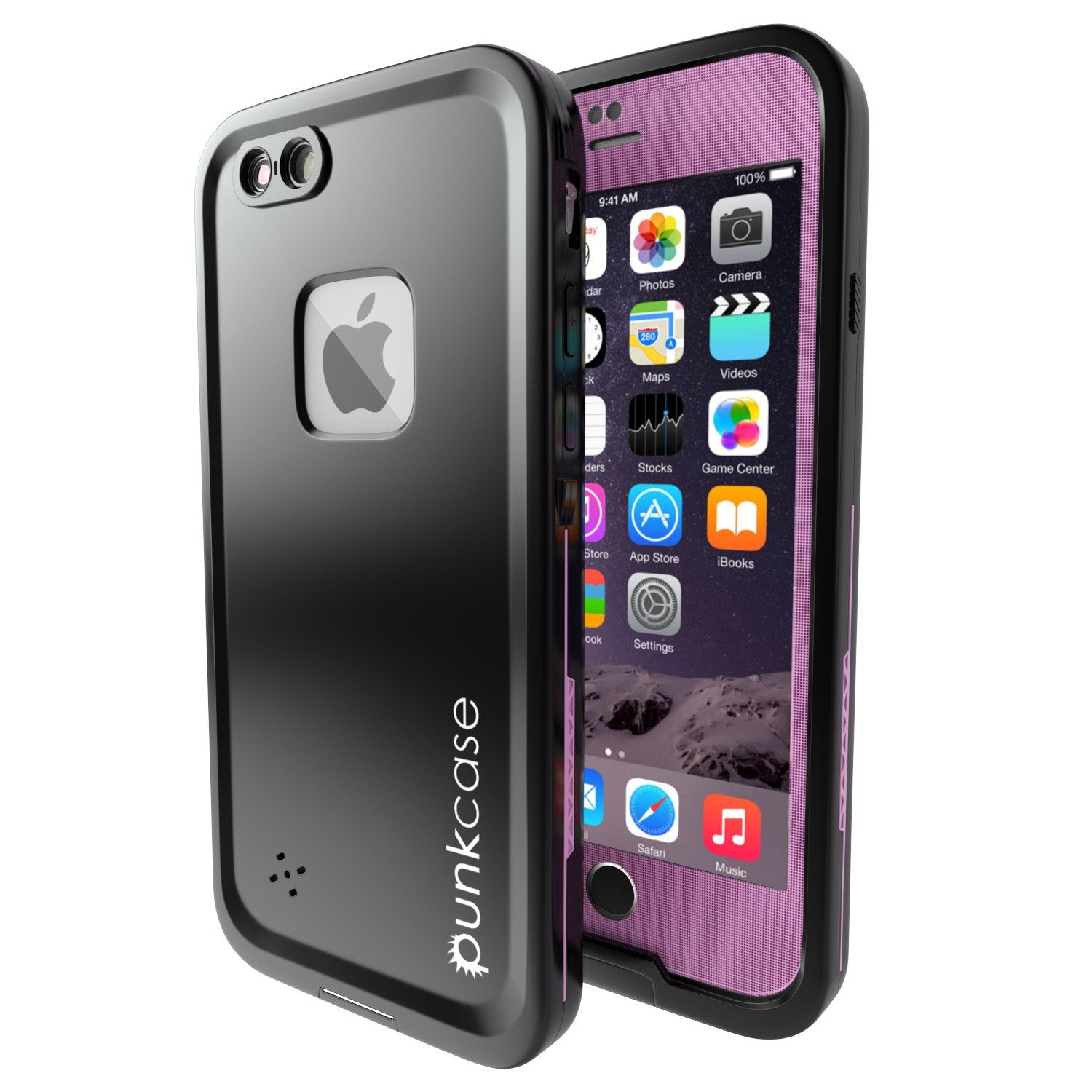 iPhone 6S+/6+ Plus Waterproof Case, Punkcase SpikeStar Pink | Thin Fit 6.6ft Underwater IP68 - PunkCase NZ
