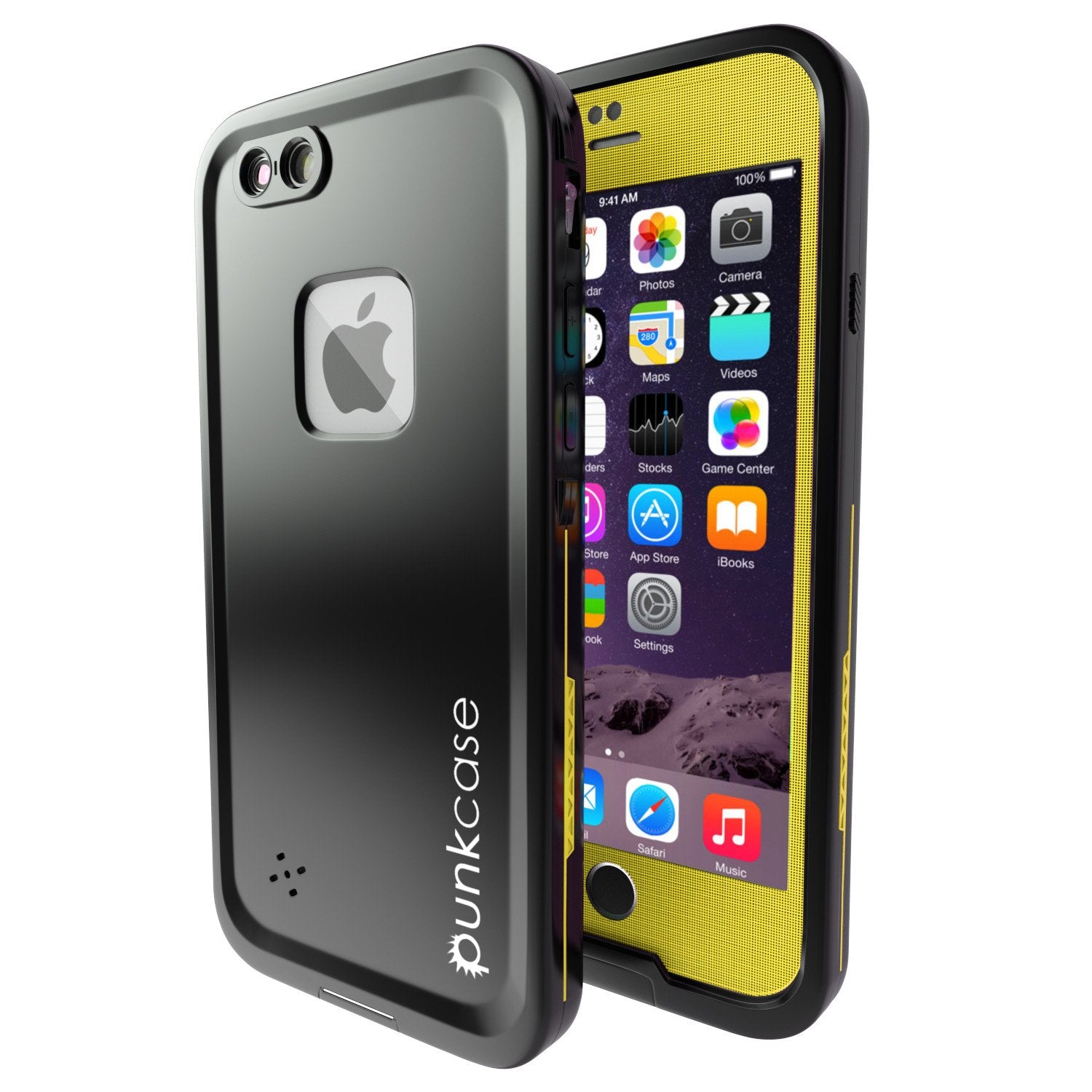 iPhone 6/6S Plus Waterproof Case, Punkcase SpikeStar Yellow Series | Thin Fit 6.6ft Underwater IP68 - PunkCase NZ