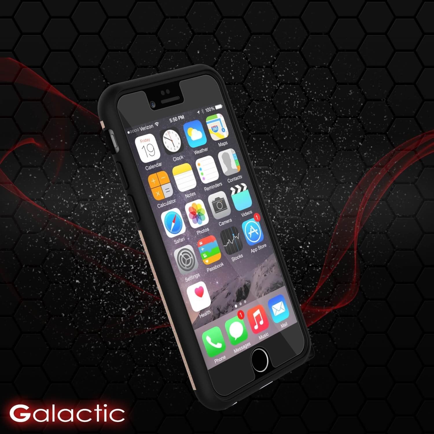 iPhone 5s/5/SE Case PunkCase Galactic Gold Series Slim w/ Tempered Glass | Lifetime Warranty - PunkCase NZ