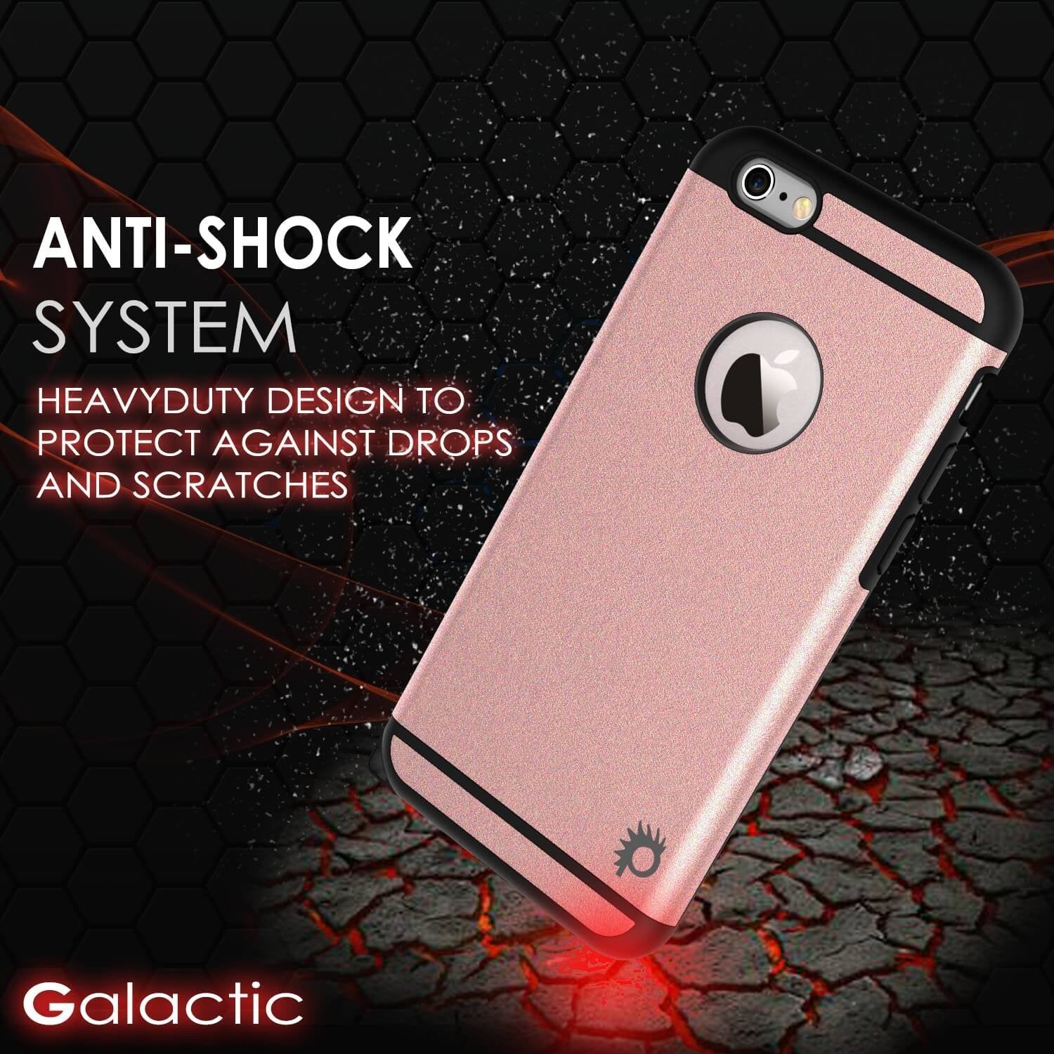 iPhone 5s/5 Case PunkCase Galactic black Series Slim w/ Tempered Glass | Lifetime Warranty - PunkCase NZ