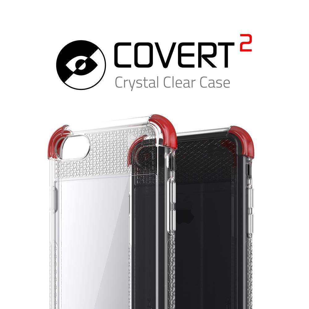 iPhone  8 Case, Ghostek Covert 2 Series for iPhone  8 Protective Case [RED] - PunkCase NZ
