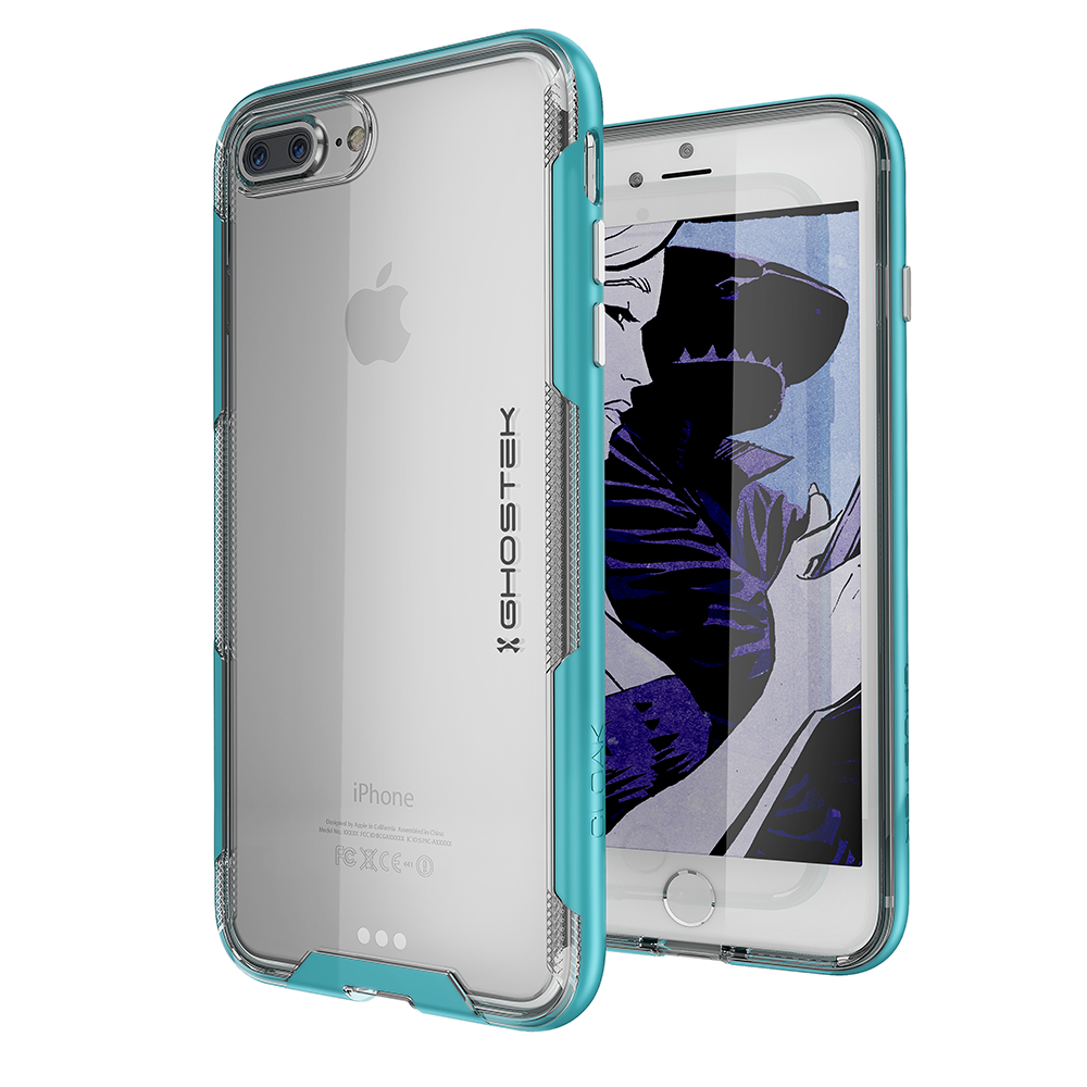 iPhone 7+ Plus Case, Ghostek Cloak 3 Series  for iPhone 7+ Plus  Case [TEAL] - PunkCase NZ