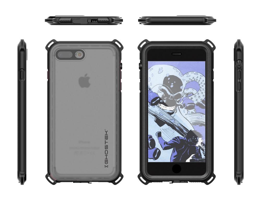 iPhone 7+ Plus case, Ghostek®  Nautical Series  for iPhone 7+ Plus Rugged Heavy Duty Case |  Black - PunkCase NZ