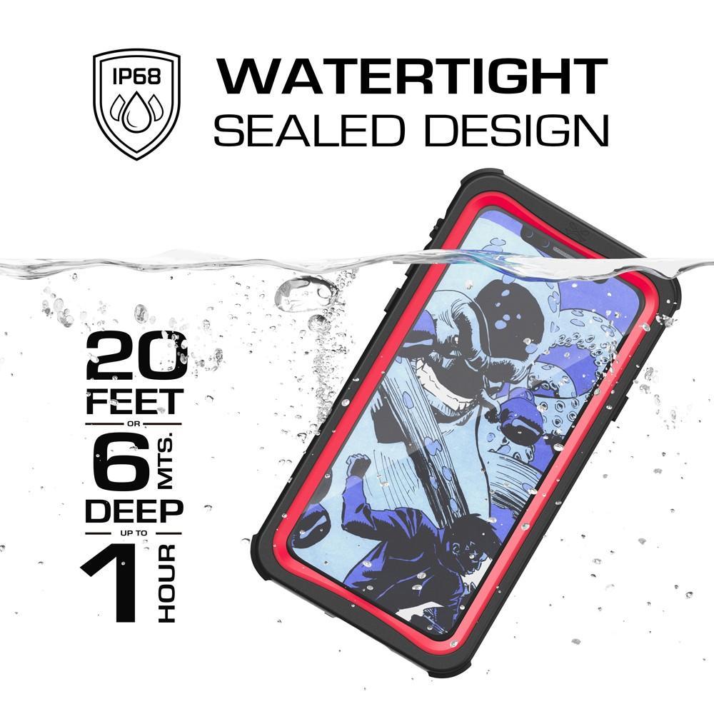 iPhone X  Case ,Ghostek Nautical Series  for iPhone X Rugged Heavy Duty Case |  RED - PunkCase NZ