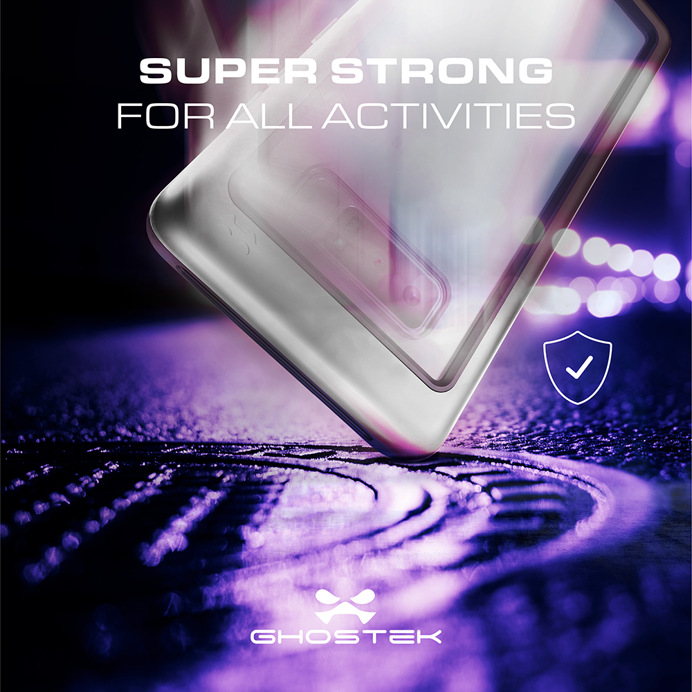 Galaxy Note 8, Ghostek Atomic Slim Galaxy Note 8 Case Shockproof Impact Hybrid Modern Design  | Silver - PunkCase NZ