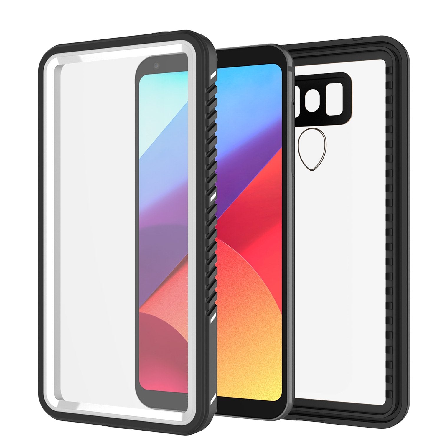 LG G6 Waterproof Case, Punkcase [Extreme Series] [Slim Fit] [IP68 Certified] [Shockproof] [Snowproof] [Dirproof] Armor Cover W/ Built In Screen Protector for LG G6 [WHITE] - PunkCase NZ