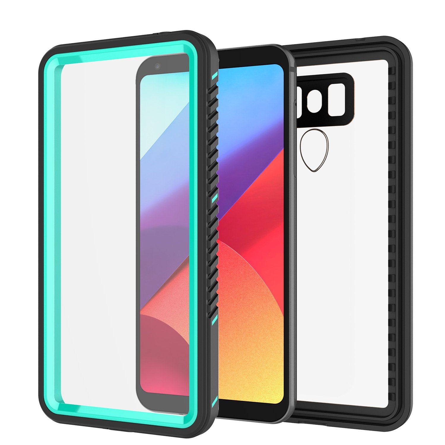 LG G6 Waterproof Case, Punkcase [Extreme Series] [Slim Fit] [IP68 Certified] [Shockproof] [Snowproof] [Dirproof] Armor Cover W/ Built In Screen Protector for LG G6 [TEAL] - PunkCase NZ