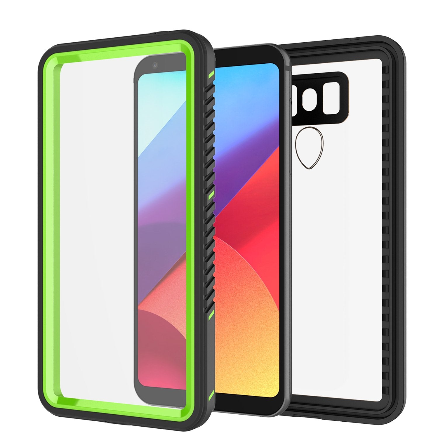 LG G6 Waterproof Case, Punkcase [Extreme Series] [Slim Fit] [IP68 Certified] [Shockproof] [Snowproof] [Dirproof] Armor Cover W/ Built In Screen Protector for LG G6 [GREEN] - PunkCase NZ