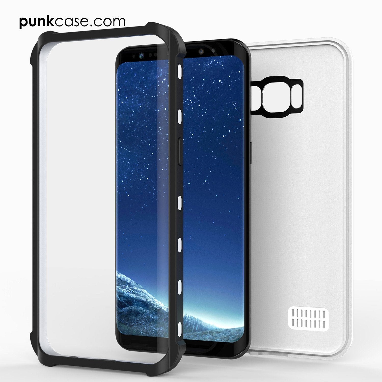 Galaxy S8 Plus Waterproof Case, Punkcase KickStud White Series [Slim Fit] [IP68 Certified] [Shockproof] [Snowproof] Armor Cover. - PunkCase NZ