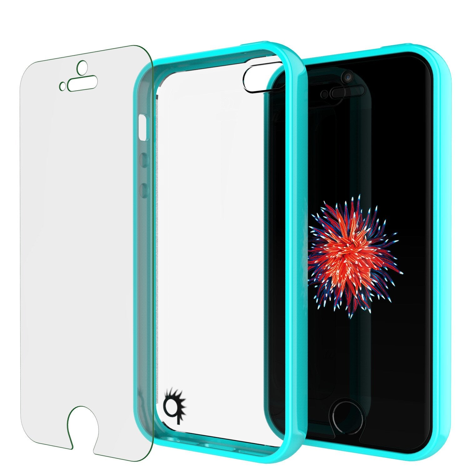 iPhone SE/5S/5 Case Punkcase® LUCID 2.0 Teal Series w/ PUNK SHIELD Screen Protector | Ultra Fit - PunkCase NZ