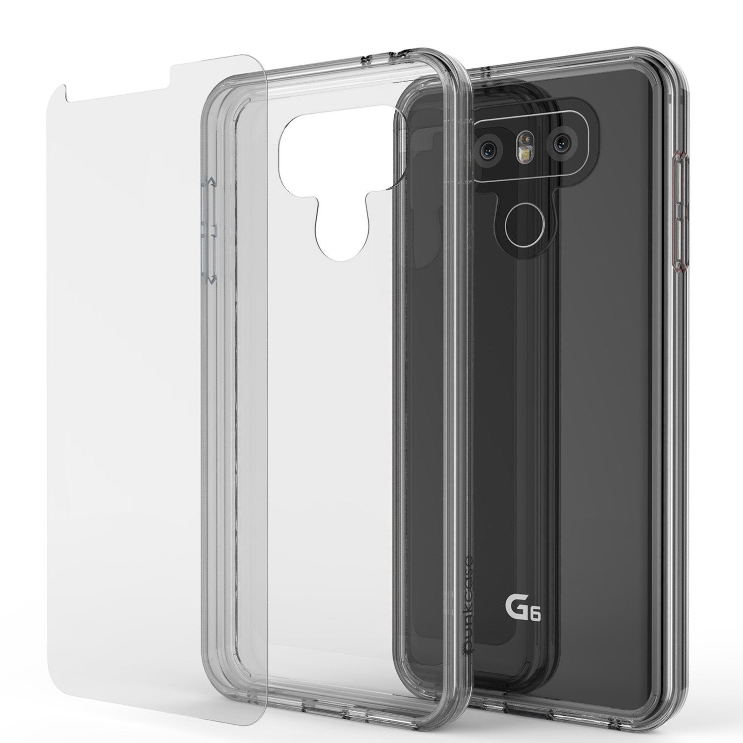 LG G6 Case Punkcase® LUCID 2.0 Clear Series w/ PUNK SHIELD Screen Protector | Ultra Fit - PunkCase NZ