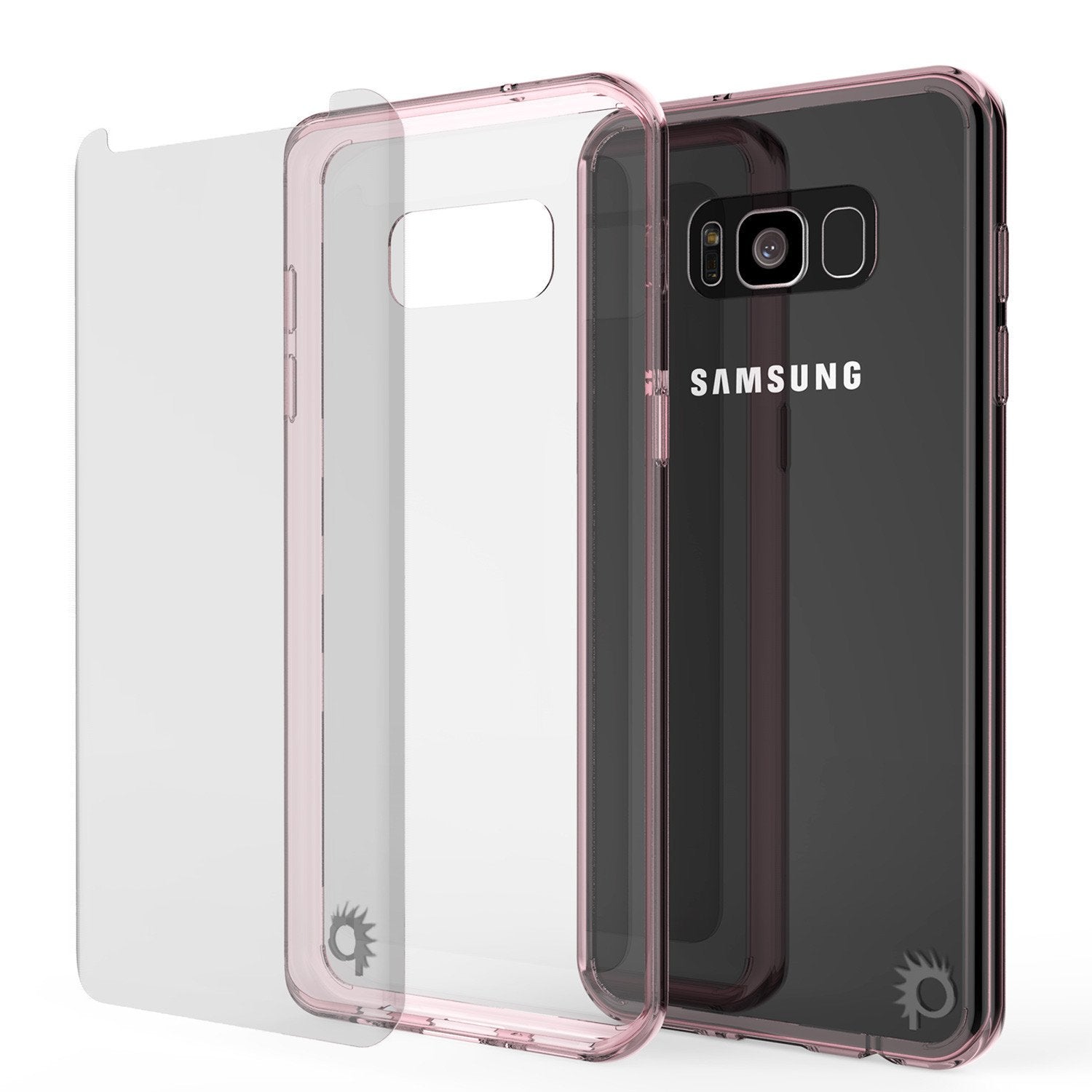 S8 Plus Case Punkcase® LUCID 2.0 Crystal Pink Series w/ PUNK SHIELD Screen Protector | Ultra Fit - PunkCase NZ