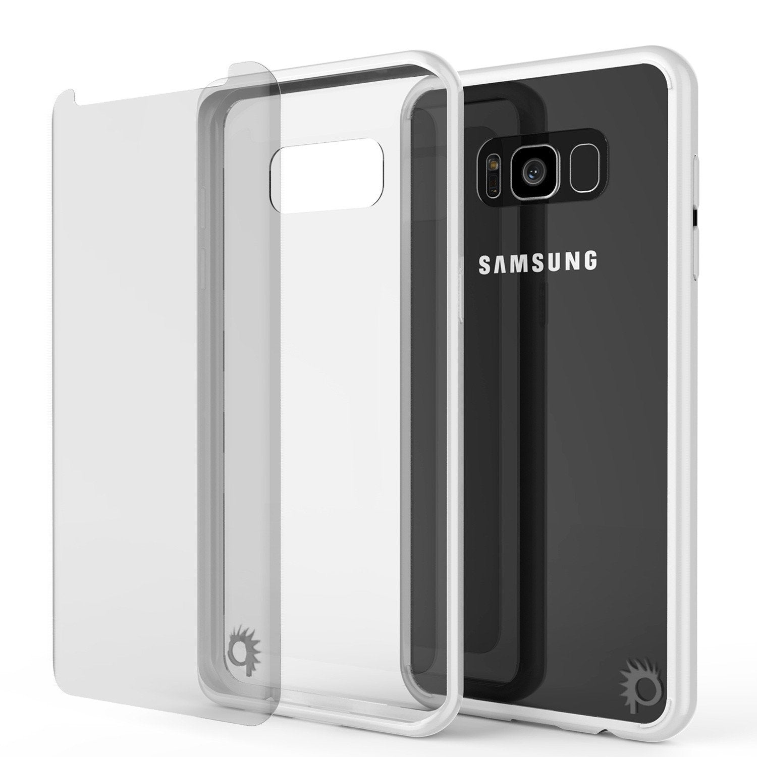 S8 Case Punkcase® LUCID 2.0 White Series w/ PUNK SHIELD Screen Protector | Ultra Fit - PunkCase NZ