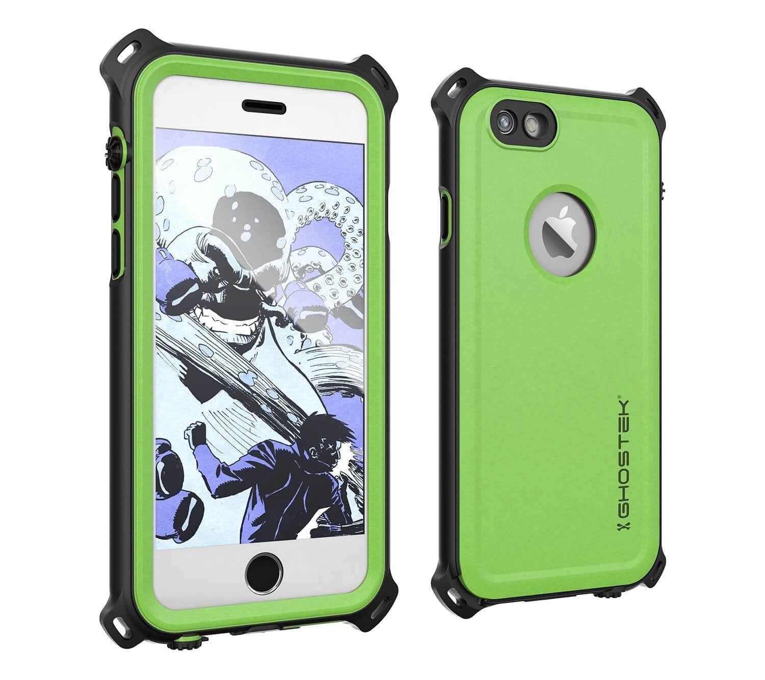 iPhone 6S/6 Waterproof Case, Ghostek® Nautical Green Series| Underwater | Aluminum Frame | Ultra Fit - PunkCase NZ