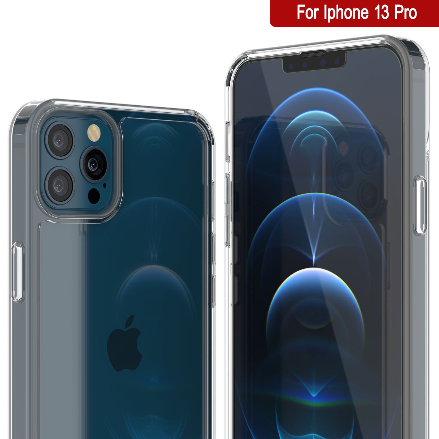 iPhone 13 Pro Case Punkcase® LUCID 2.0 Clear Series Series w/ SHIELD Screen Protector | Ultra Fit