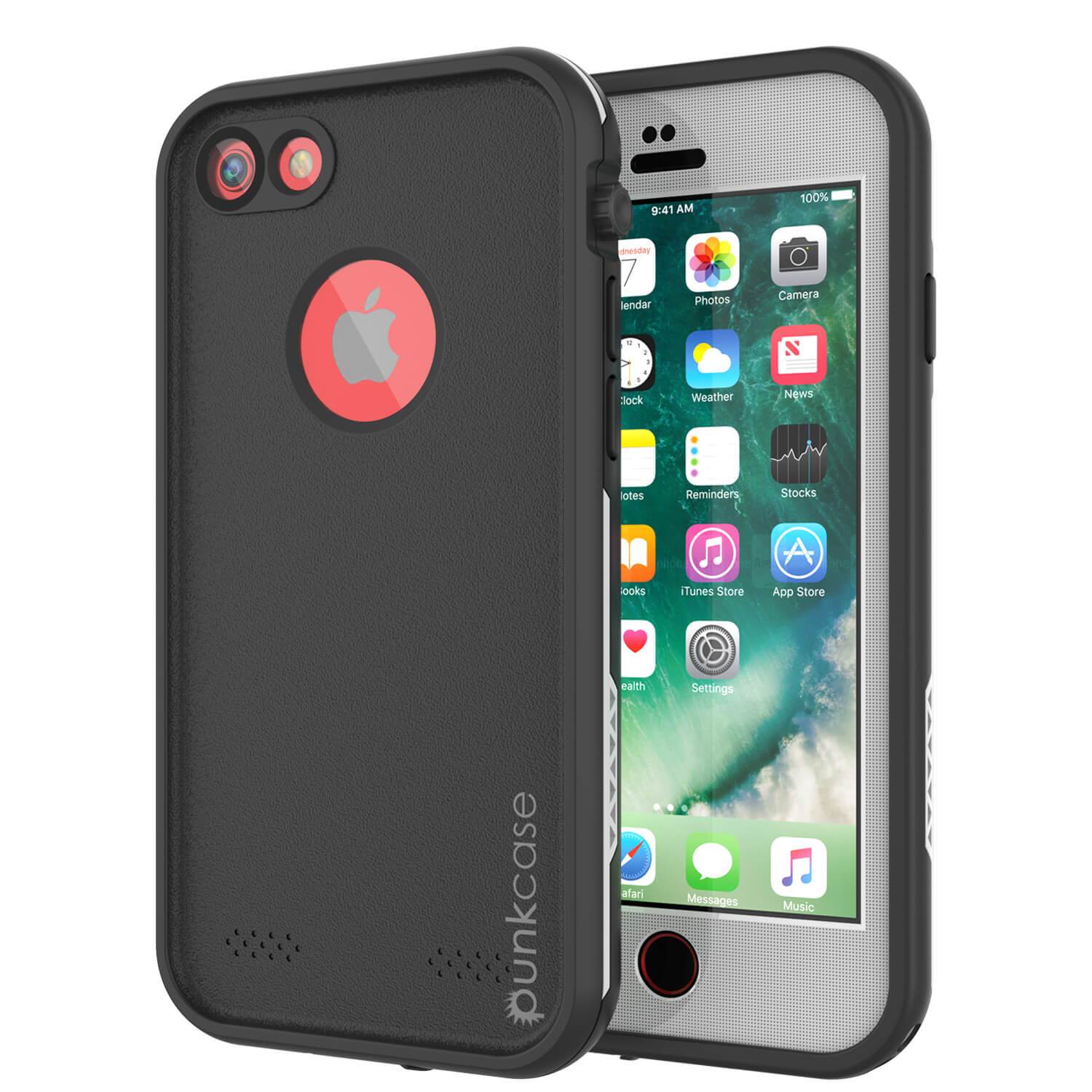 iPhone 7 Waterproof Case, Punkcase SpikeStar White Series | Thin Fit 6.6ft Underwater IP68 - PunkCase NZ
