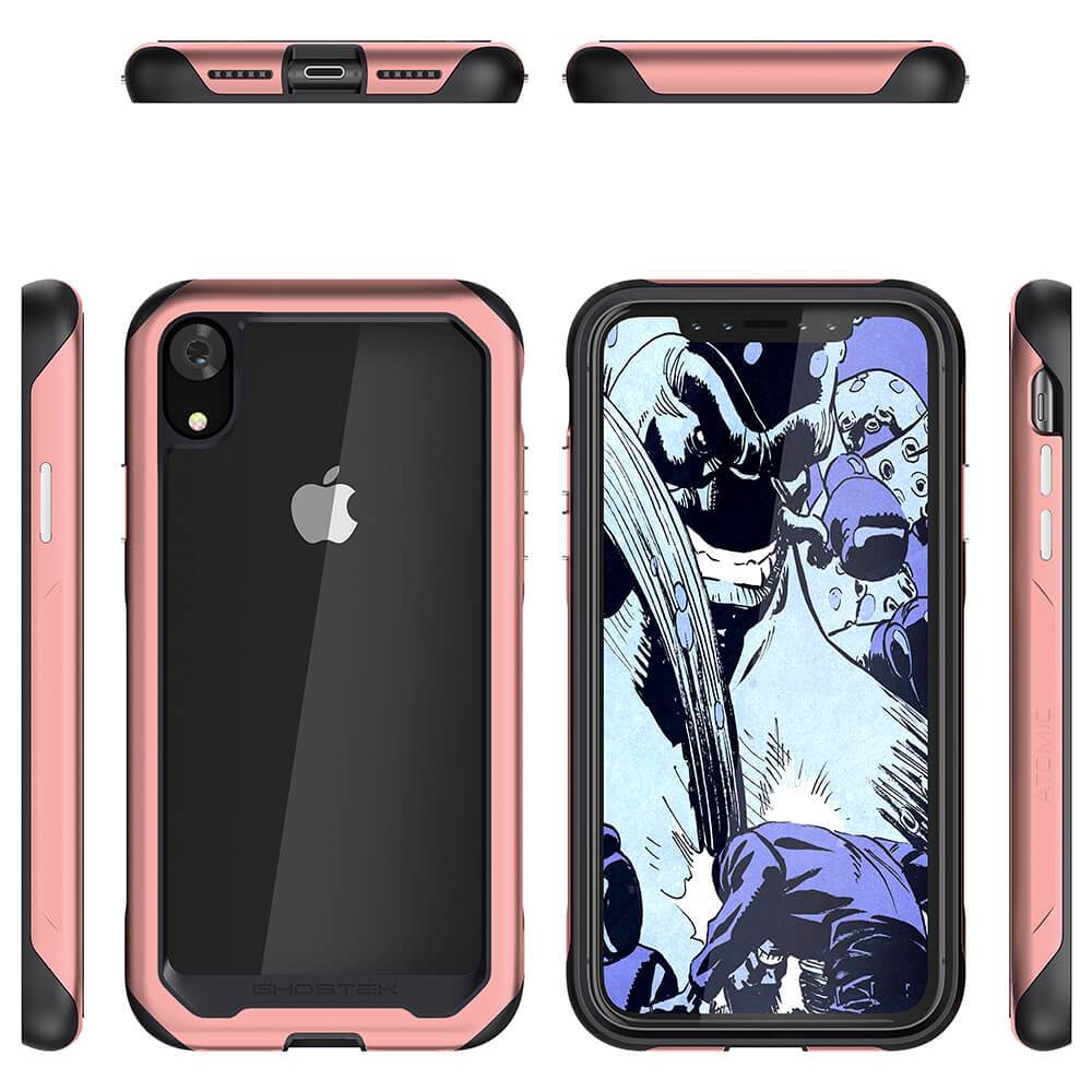 iPhone Xr Case, Ghostek Atomic Slim 2 Series  for iPhone Xr Rugged Heavy Duty Case|PINK - PunkCase NZ