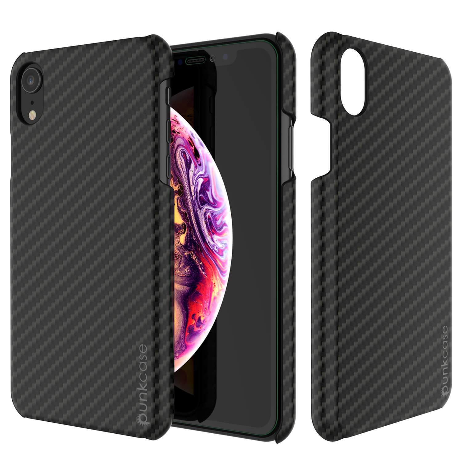 iPhone 11 Case, Punkcase CarbonShield, Heavy Duty & Ultra Thin 2 Piece Dual Layer [shockproof]