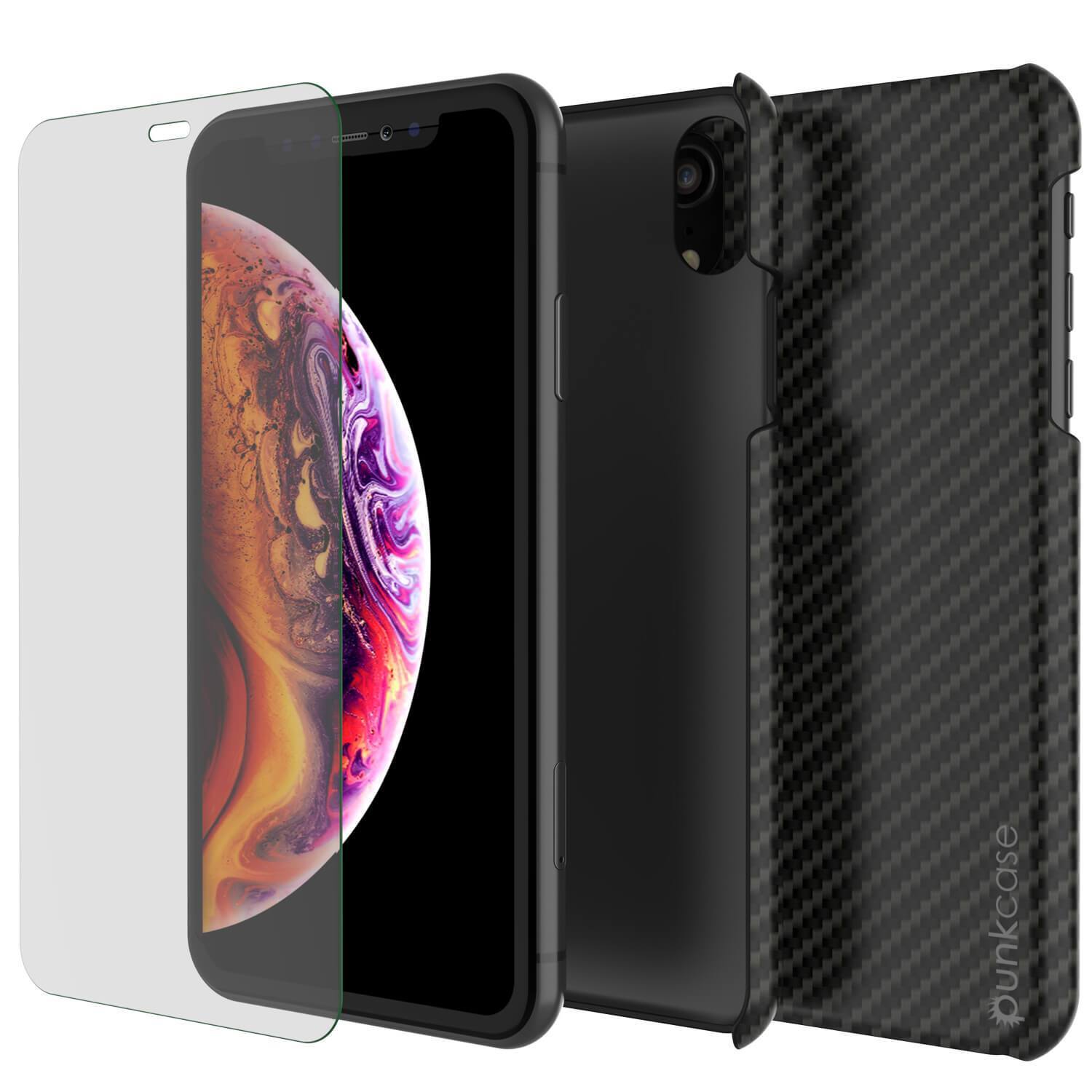 iPhone 11 Case, Punkcase CarbonShield, Heavy Duty & Ultra Thin 2 Piece Dual Layer [shockproof]