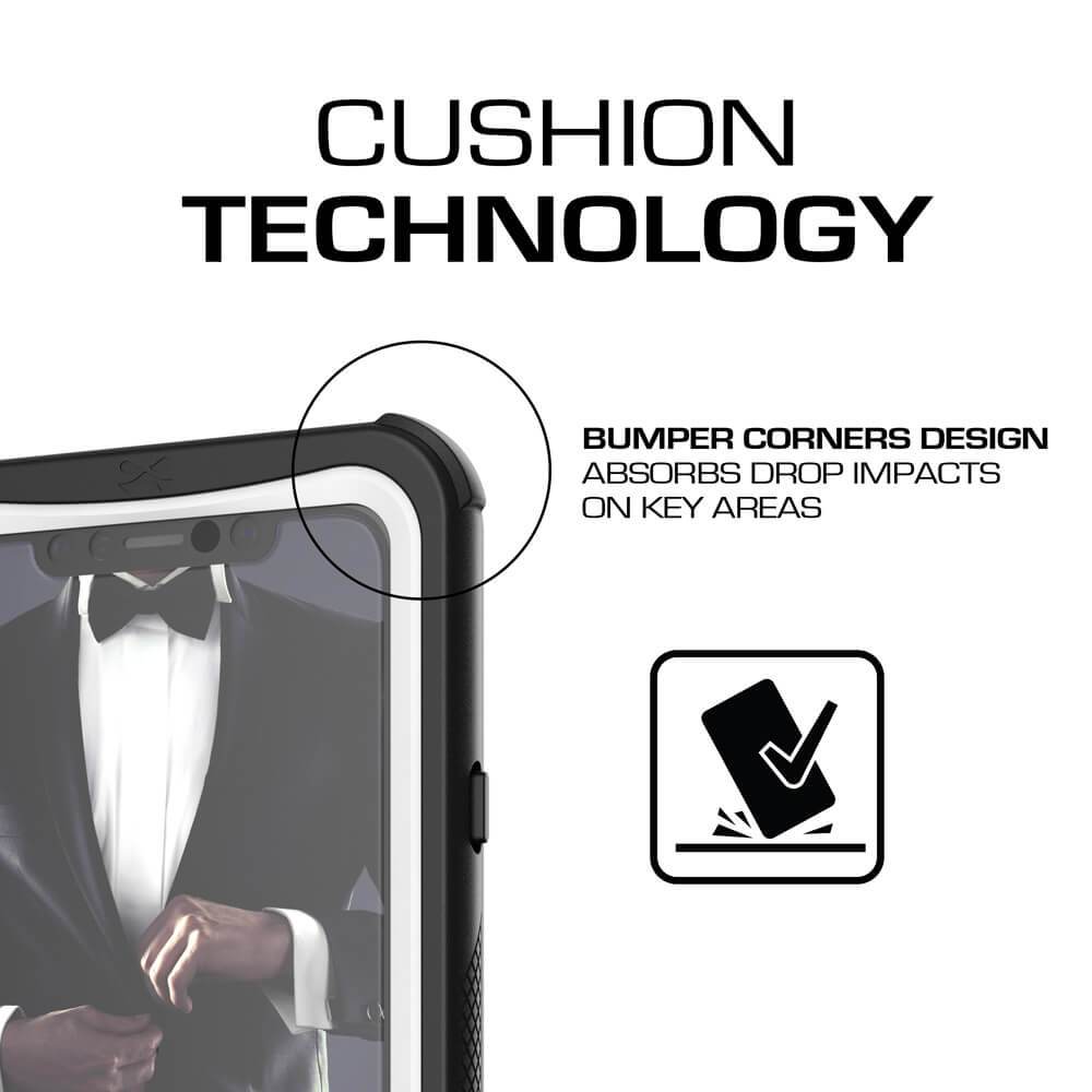 iPhone Xr  Case ,Ghostek Nautical Series  for iPhone Xr Rugged Heavy Duty Case | WHITE - PunkCase NZ
