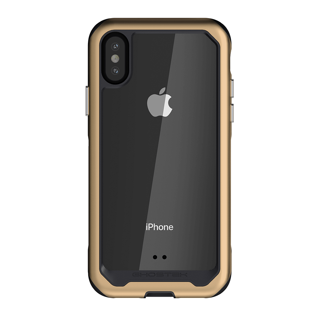 iPhone Xs Case, Ghostek Atomic Slim 2 Series  for iPhone Xs Rugged Heavy Duty Case|GOLD - PunkCase NZ