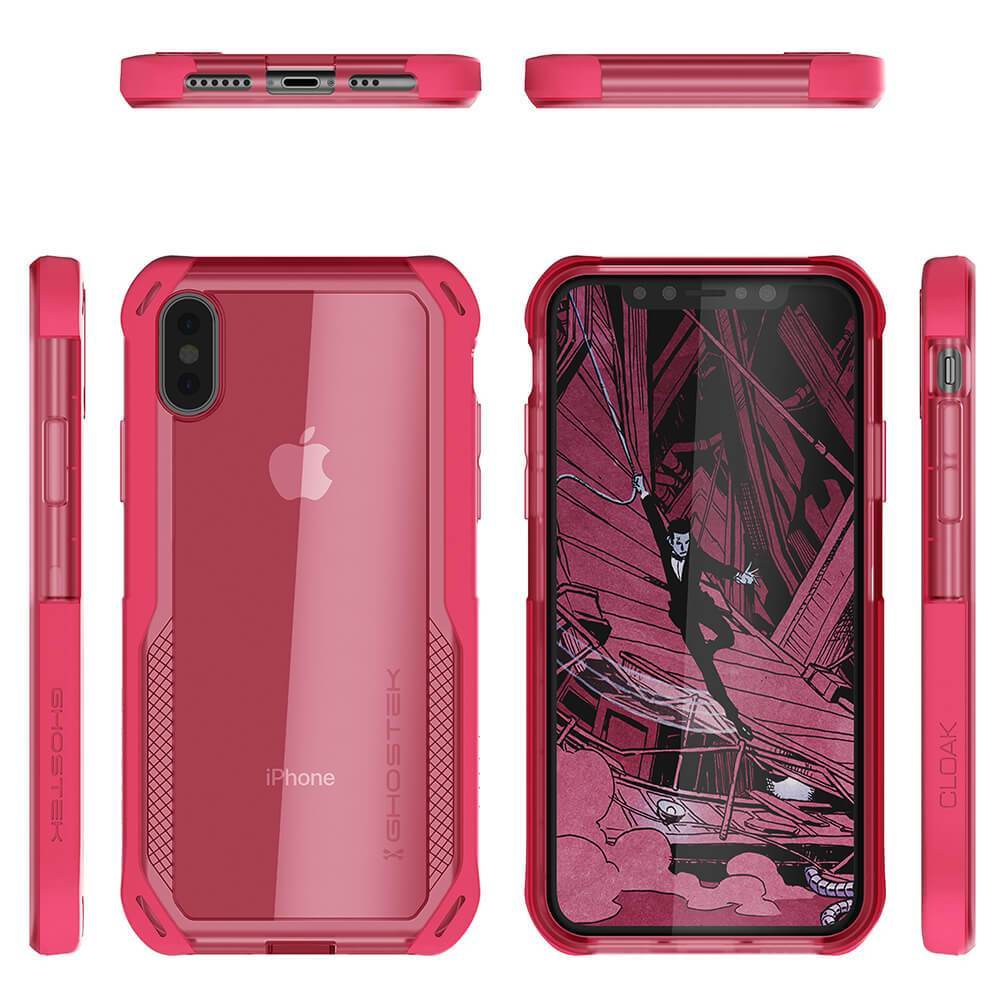 iPhone Xs Max Case, Ghostek Cloak 4 Series  for iPhone Xs Max / iPhone Pro Case | PINK - PunkCase NZ